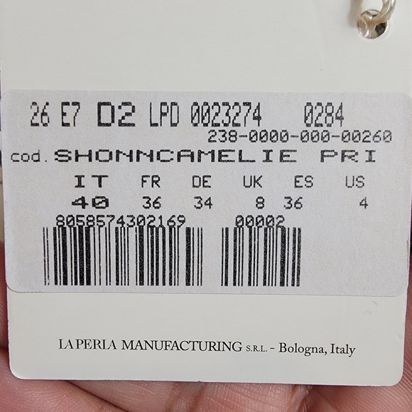 La Perla tailored mix print media made in Italy shorts size 4 - Picture 3 of 11